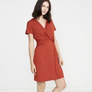 AMOUR VERT Vivette Dress in Terracotta